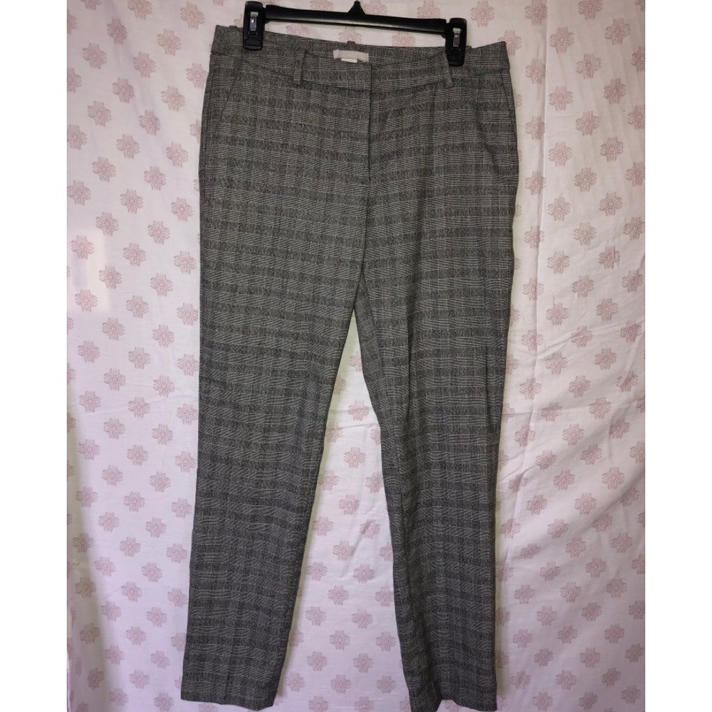 H&M grey plaid pants